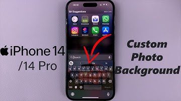 iPhone 14/14 Pro: How To Use Custom Photo As Keyboard Background