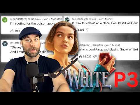 French Reacts to Snow White Trailer Comments 😂 Part 3