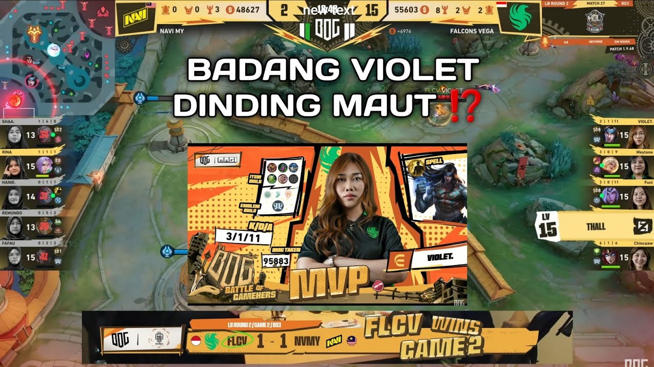 BOG S1 NAVI MY VS FALCONS VEGA ID MATCH 2 PLAYOFFS STAGE