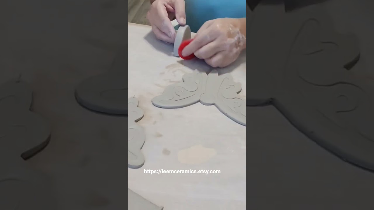 Beautiful Butterfly Sconces #ceramicsvideos #potteryvideos #potterydesign #ceramicart #handbuilding