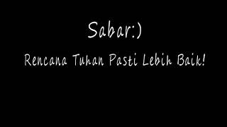 Rencana tuhan pasti lebih indah:)
