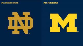 (Reaction) Half Time Michigan 10 vs Notre Dame 21| ND is Dominating U of M