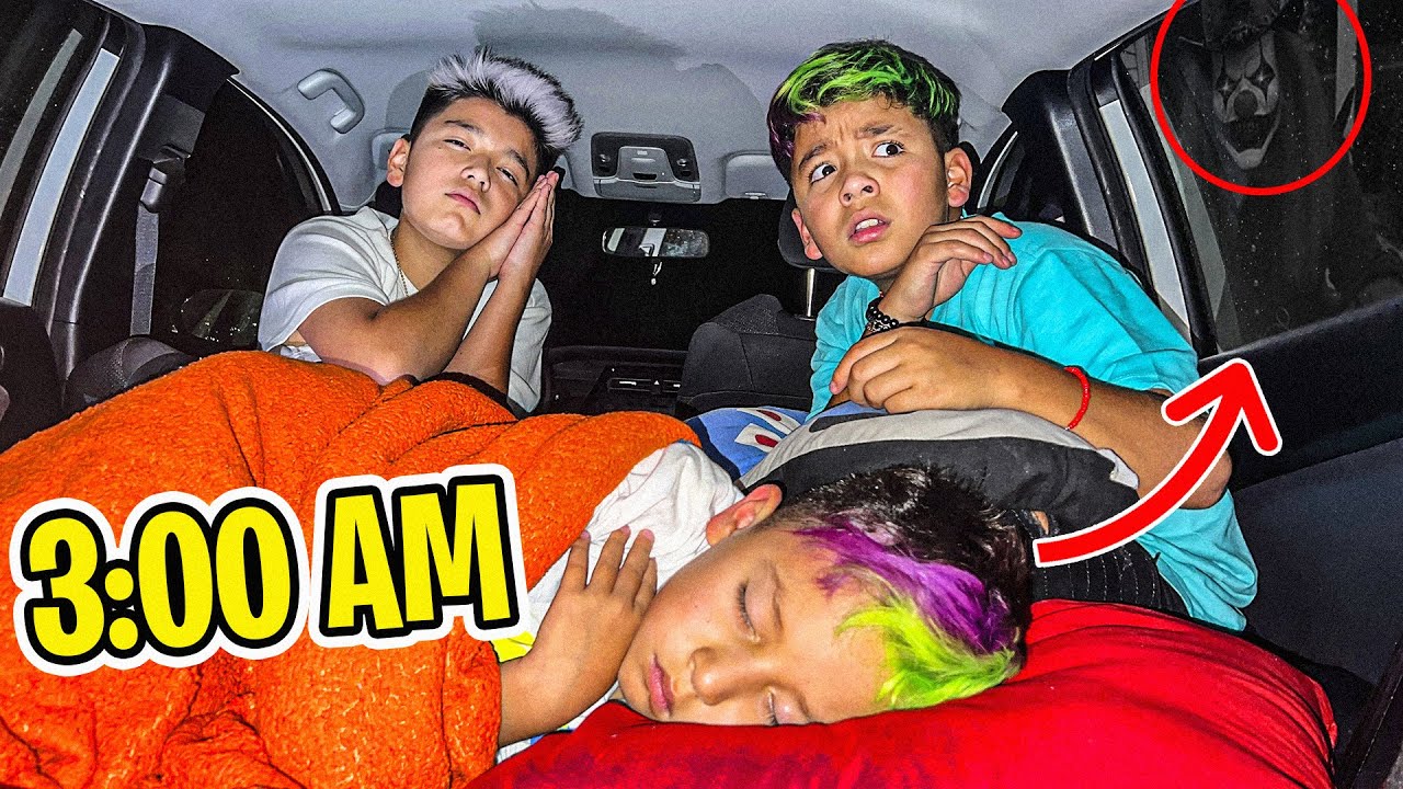 PASAMOS UNA NOCHE EN EL CARRO DE MI PAPÁ *sale mal*