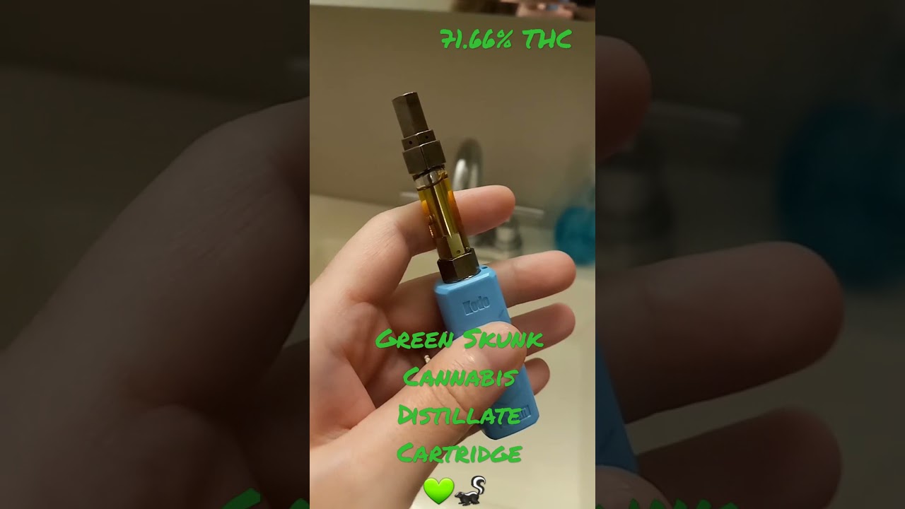 Sesh Cannabis Distillate Vape Cartridge 💚🦨✌🌬