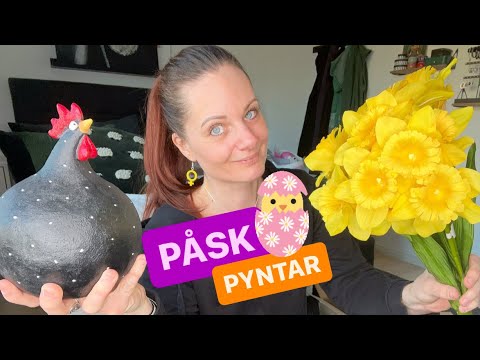 Shoppar nytt påskpynt