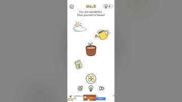 you are wonderful. Give yourself a flower?  Level 6 Brain Out - Can You Pass It? I Vivek Playtime