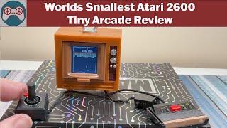 Worlds Smallest Atari 2600 - Tiny Arcade Review