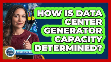How Is Data Center Generator Capacity Determined?