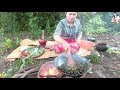 Survival skills​​ - Roast snail with sauce,​ Fried snails, Re-cook the snails​ (My life)