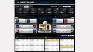 2015 NFL Playoff Machine: Week 14