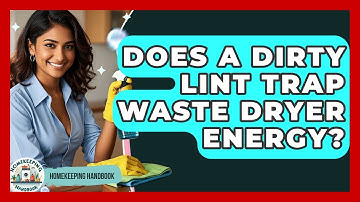 Does A Dirty Lint Trap Waste Dryer Energy? - Homekeeping Handbook
