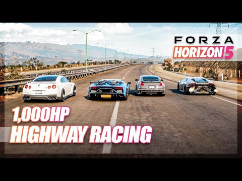 Forza Horizon 5 - 1,000HP Highway Racing in Mexico!