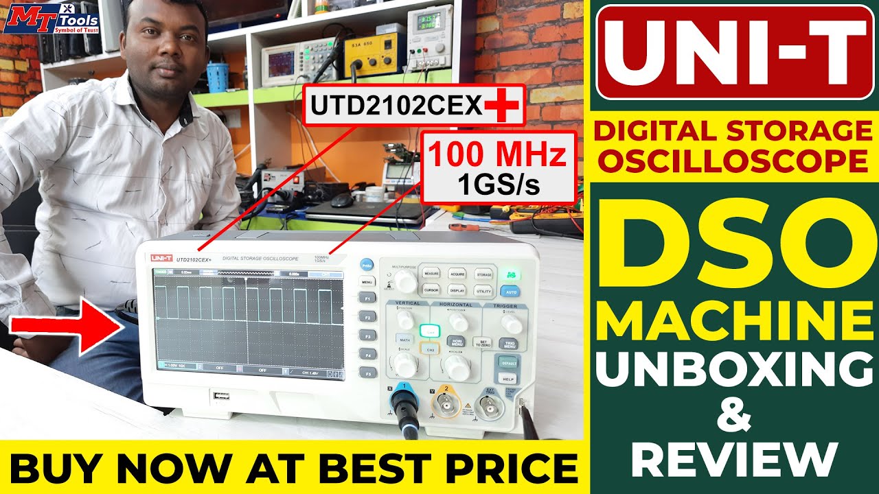 Latest DSO Machine Unit100mhz Digital Storage Oscilloscope (DSO