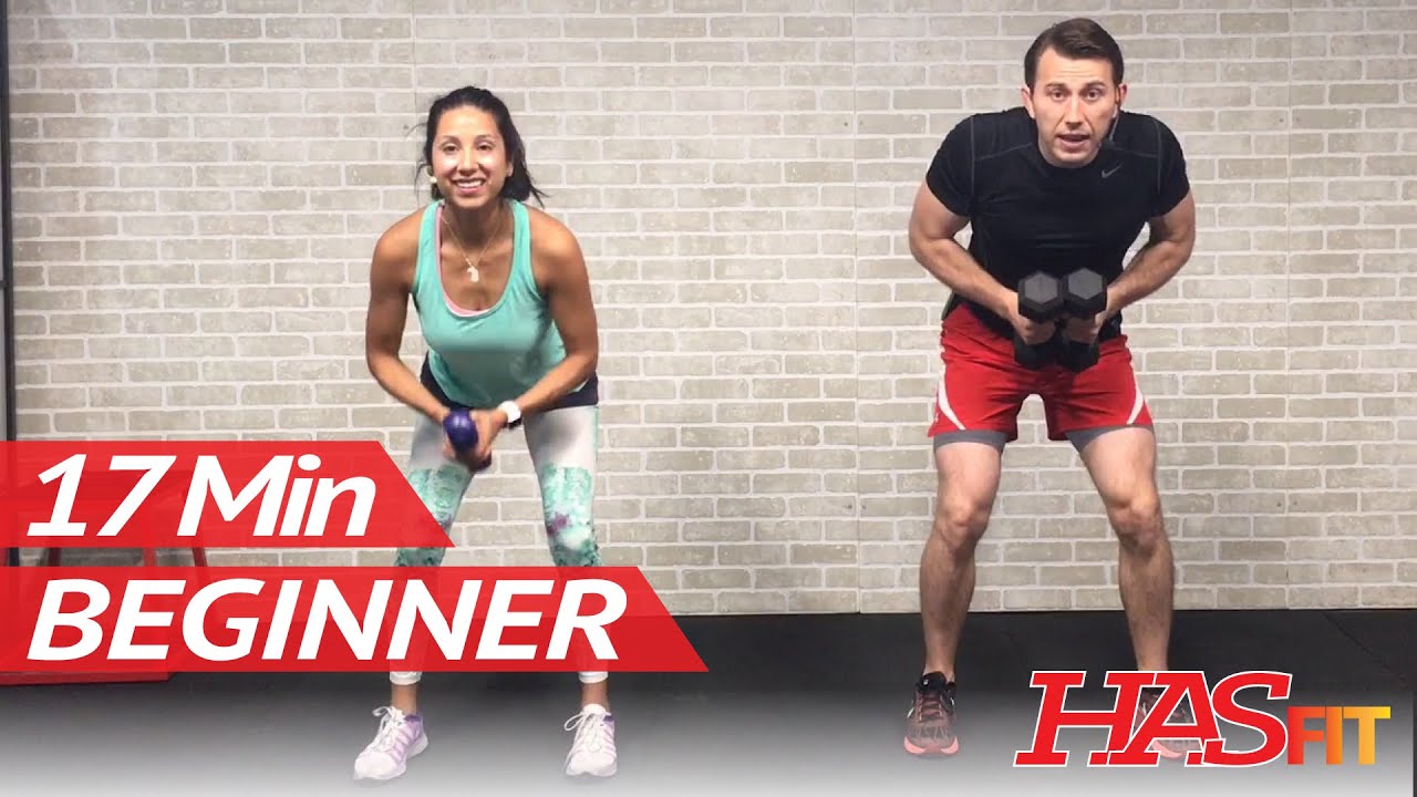 17 Min Strength Training Workout for Beginners - Beginner Workout ...