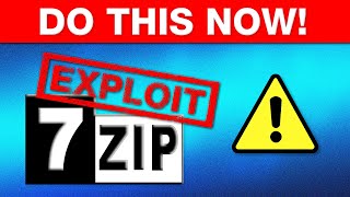 ⚠️ اکسپلویت نرم افزار ۷-Zip جدید پیدا شد! - رفع مشکل اینجاست