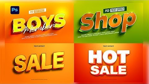 How to Download and Edit 3D Text Mockup from Freepik (Photoshop Tutorial)