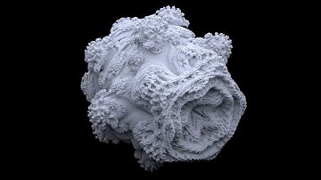 Mandelbulb Animation Maya: Phase Shifting with Y-Axis Offset