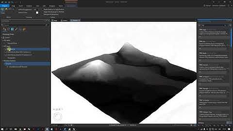 2020 L6 Exporting TIN 3D terrain from ESRI ArcGIS Pro to CAD