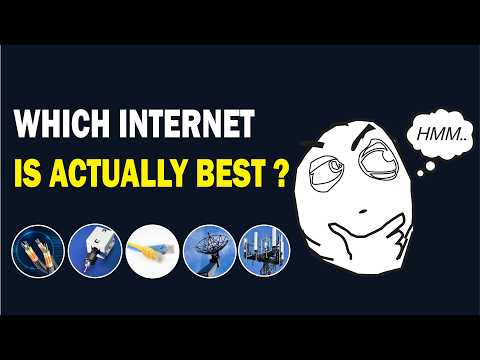 Every Type of Internet Connection Explained (Fiber vs Cable vs DSL vs Satellite vs 5G)