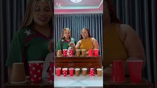 Match The Cups, Teams Challenge #gamesnight #challenge #alittlecrazy #funny #fun