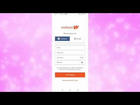 Comment créer un compte Wattpad depuis un mobile | Version mise à jour 2020