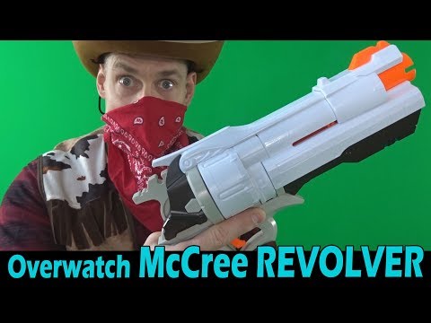 NERF RIVAL OVERWATCH McCree REVOLVER [Review | Shooting Test]