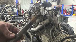 removing stuck injector 6.6 duramax