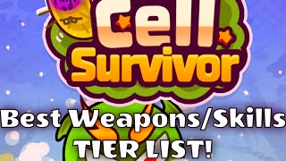 Cell Survivor: TIER LIST of Best Weapons and Skills, and Best Loadout/Build! screenshot 4