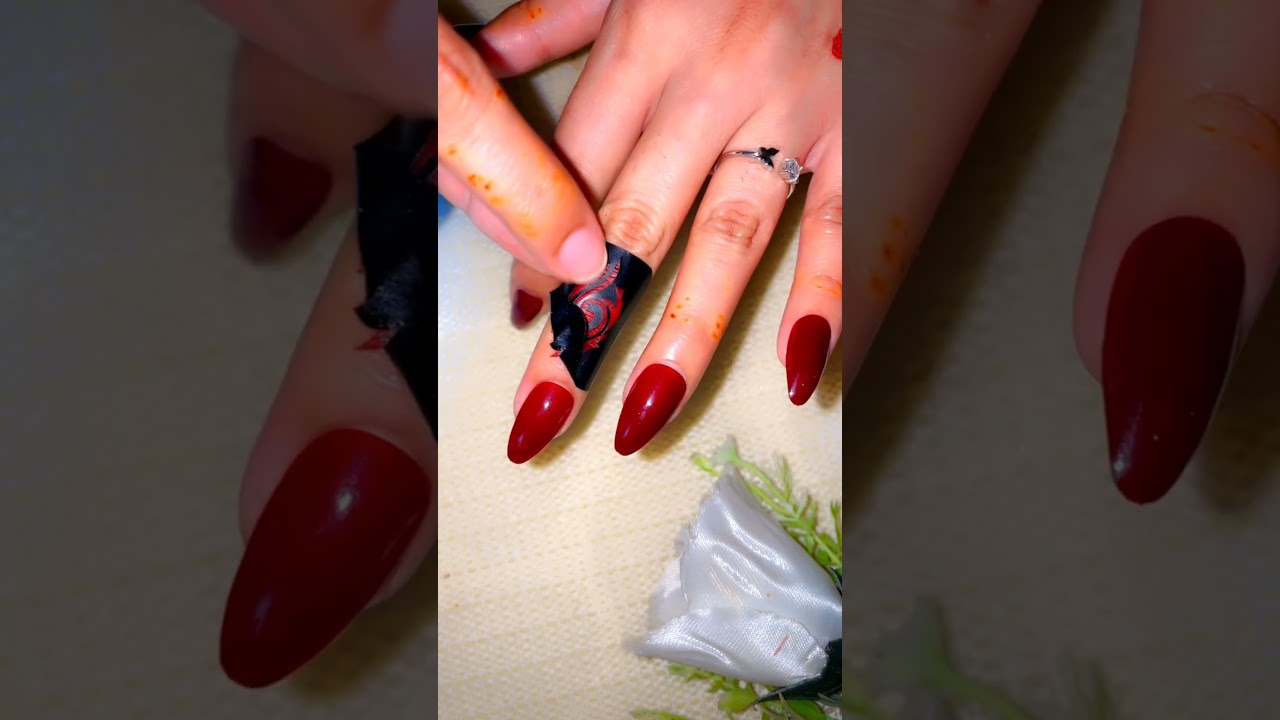 beautiful  temporary tattoo  design #shortvideo