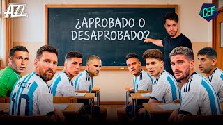 EL BOLETÍN DE LA SELECCIÓN 🔥 CEF LE PONE PUNTAJE A LOS JUGADORES DE LA ARGENTINA EN EL MUNDIAL