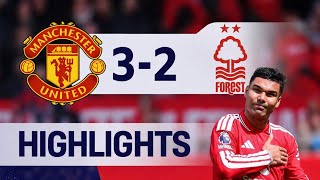 Man Utd vs Nottingham Forest HIGHLIGHTS (3-2) | Luke Shaw, Matheus Cunha & Mbeumo Goal 