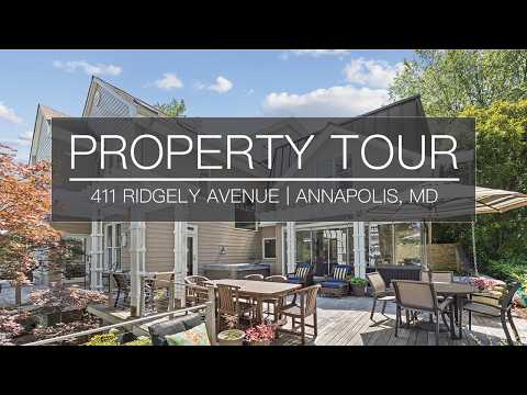 411 Ridgely Avenue, Annapolis, MD home video tour