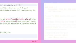 Resolving the TS2339 Error: Fixing Property 'phone' Not Found on Type ''' in React with TypeScript Profile