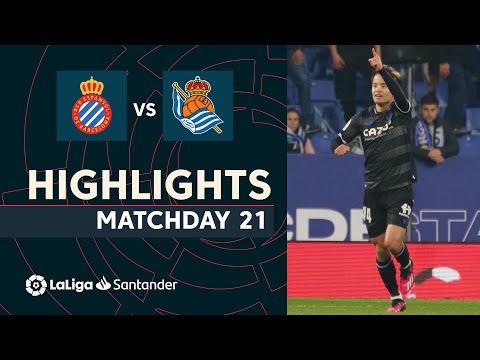 Resumen de RCD Espanyol vs Real Sociedad (2-3)