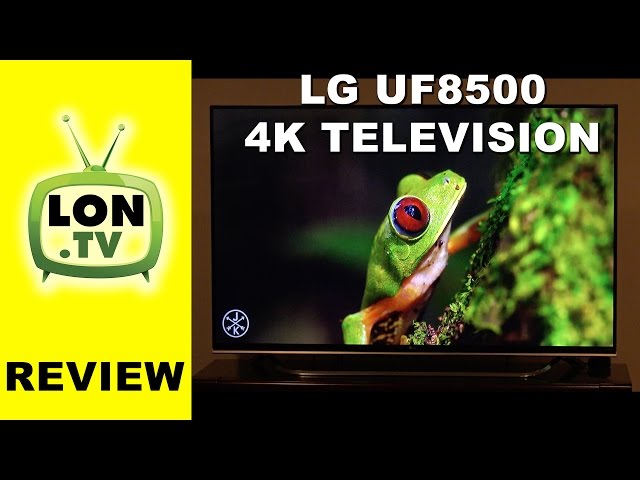 LG UF8500 4k Ultra HD TV Review - 60UF8500 - 65UF8500 Television