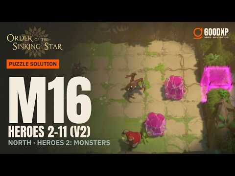Order of the Sinking Star | Heroes 2-11 (V2) (M16) Solution | North, Heroes 2: Monsters