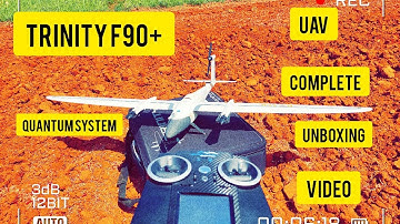 Trinity F90+ | Complete Unboxing Video | Quantum system| UAV|