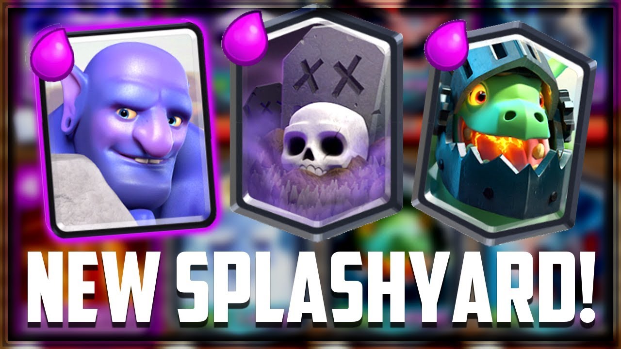 Clash Royale SPLASHYARD 3.0! Crushing New Deck YouTube