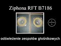 Ziphona B7186, renowacja zespołu głośnikowego.