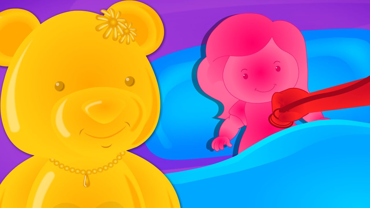 Jelly Bears | Miss Polly Had A Dolly | Nursery Rhymes For Kids