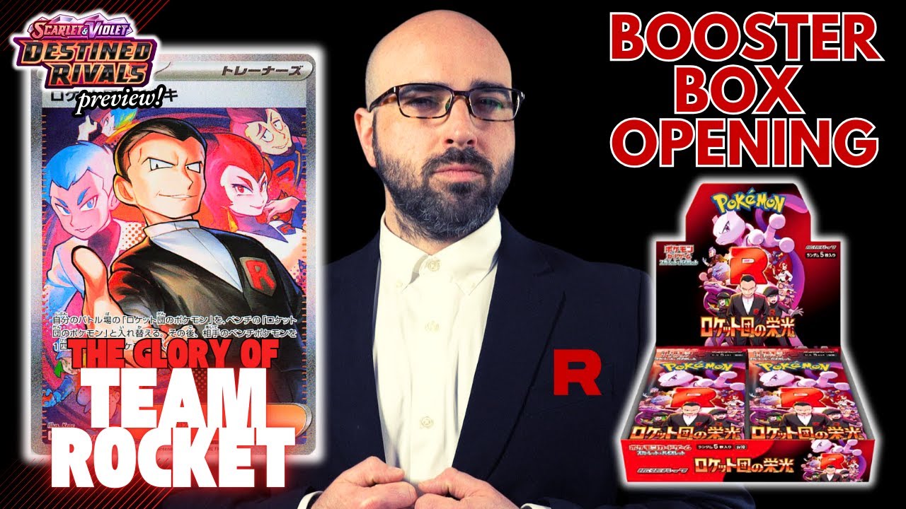 Blasting Off! The Glory of Team Rocket Booster Box Opening