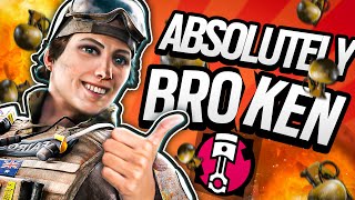 The Gridlock Buff in Rainbow Six Siege is INSANE 🤰💣