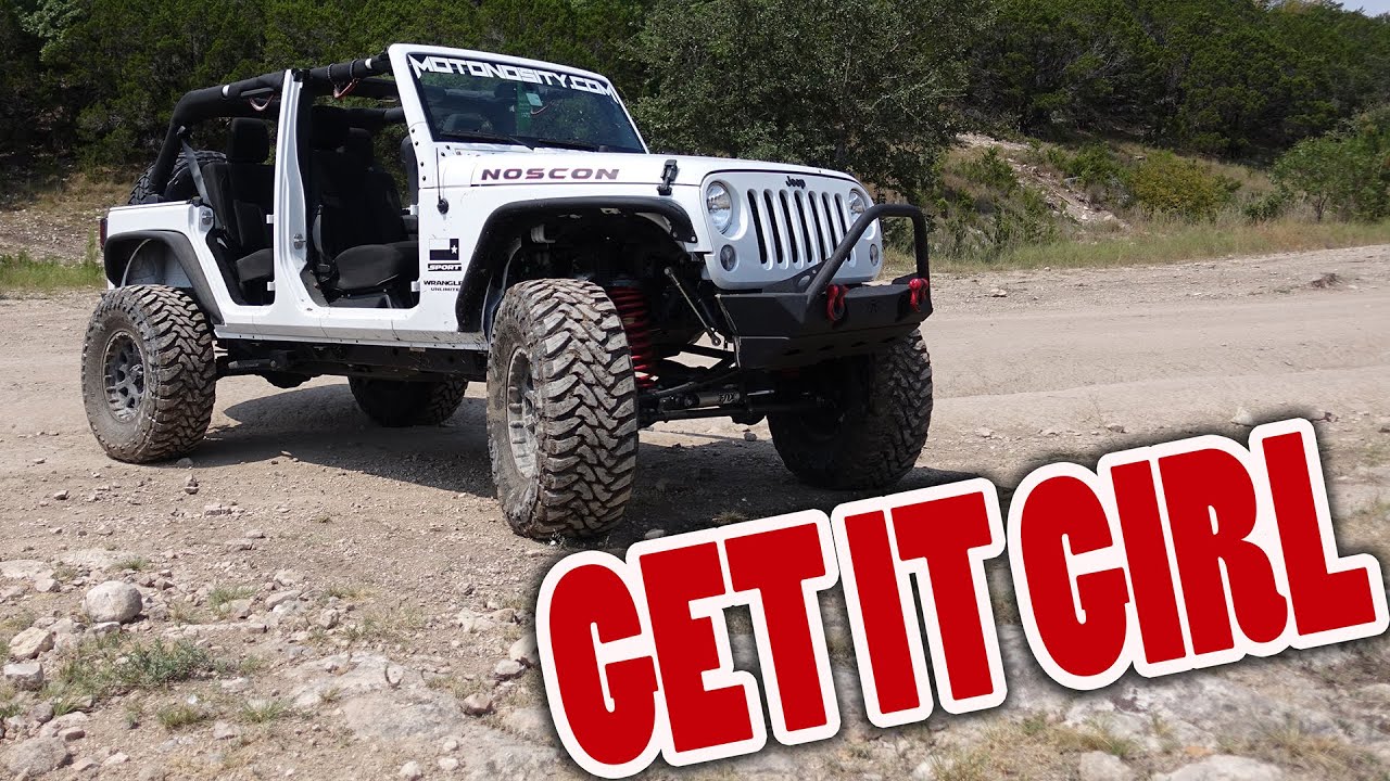 Wife OFFROADS for the FIRST TIME!
