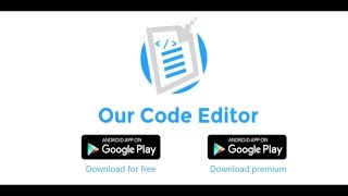 Our Code Editor Promotional Video screenshot 2