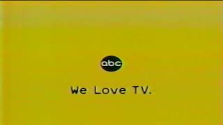 ABC We Love TV Ident (1999)