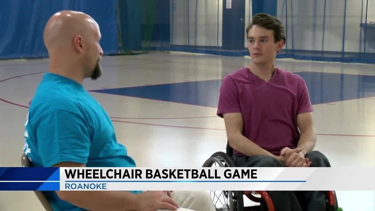Wheelchair basketball game YouTube