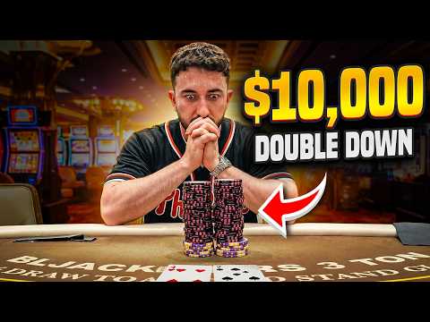 I TURNED MY LAST $300 INTO A $10,000 DOUBLE DOWN... (LEGENDARY COMEBACK)