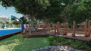 landscape project for Playground by E-dea  | 3d visualisation