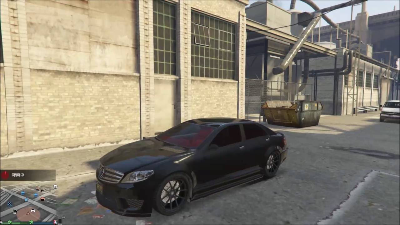 Gta5 グラセフ的 黒塗り高級車 に追突 Youtube