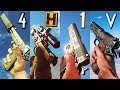 Playing with the M1911 PISTOL in different Battlefield games... 2020